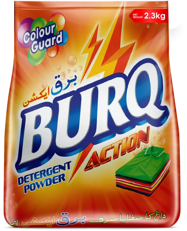 BURQ Action Detergent - 2.3 KG