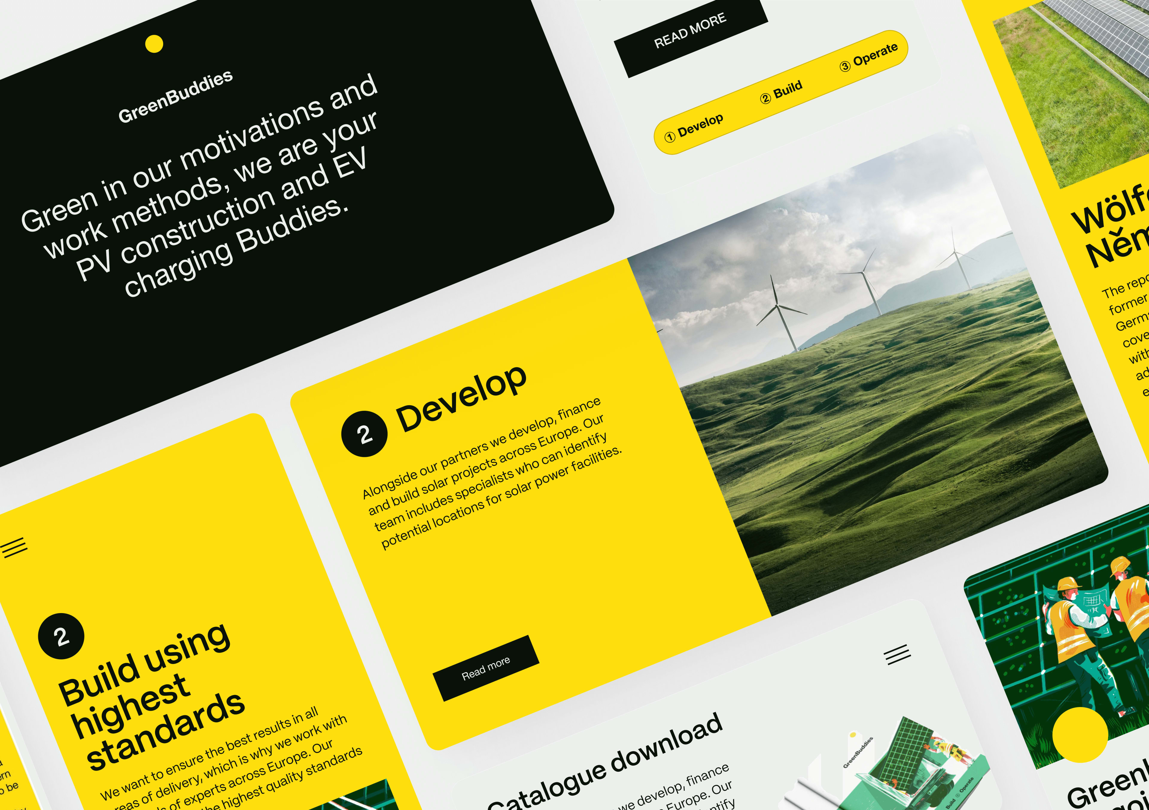 greenbuddies screens from multiple devices