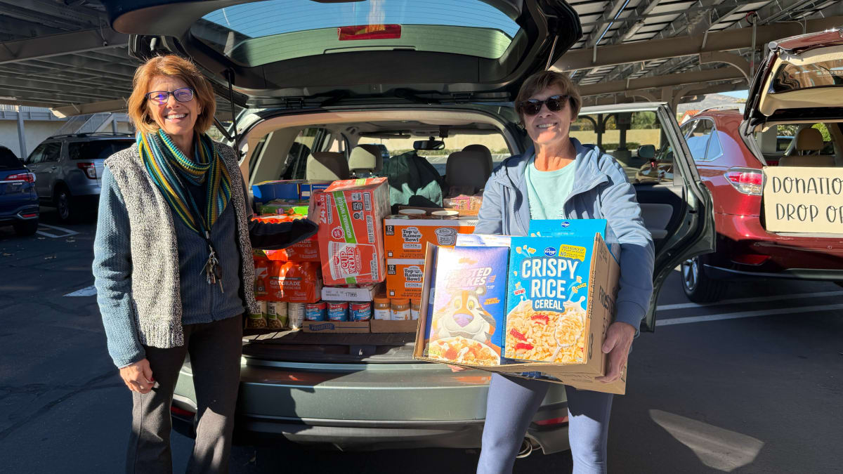 Grocery Drive Thru - 4 Community Care Food Pantry