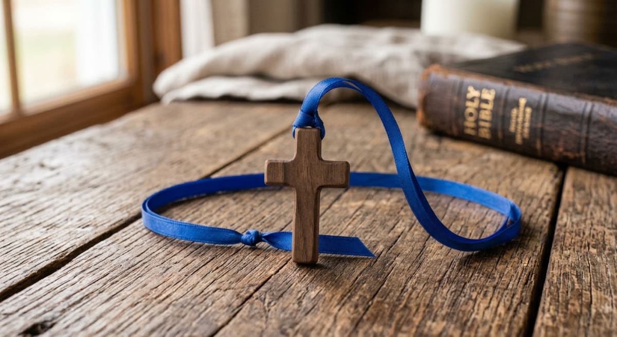 Image of Children's Choir Cross Necklace Help