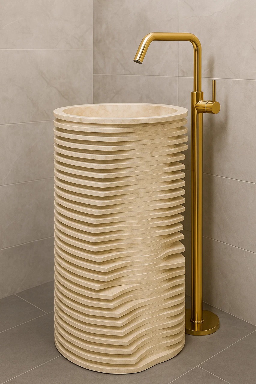 wrecked style basin