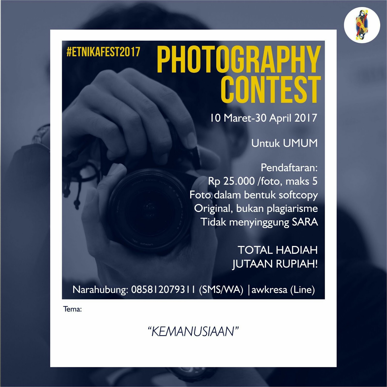 Photography Contest ETNIKA FEST 2017