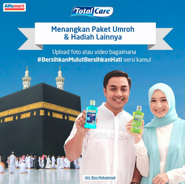 Lomba Bersihkan Mulut Bersihkan Hati dari Total Care MouthWash