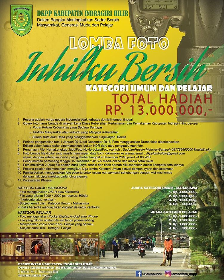 Lomba Foto Inhilku Bersih