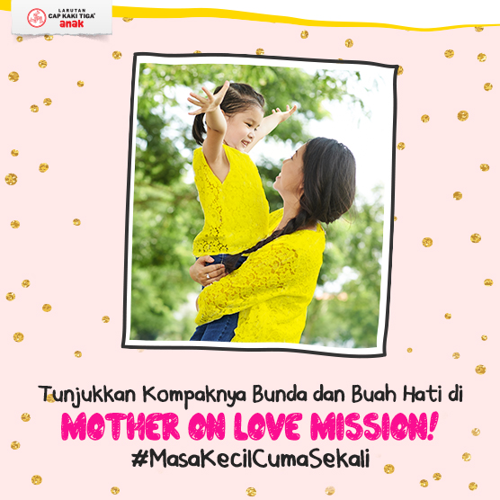 Larutan Cap Kaki Tiga Anak Mother Love Mission