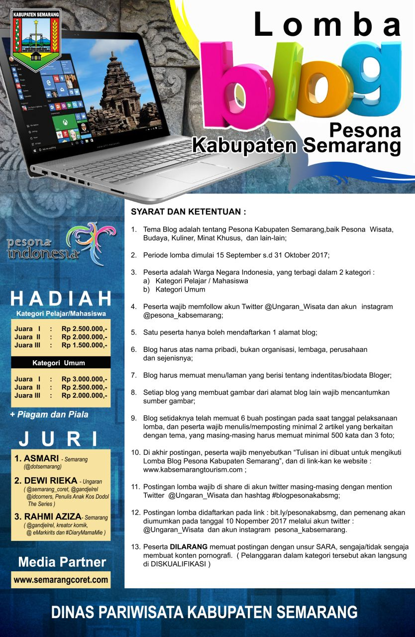 Lomba Blog Kabupaten Semarang