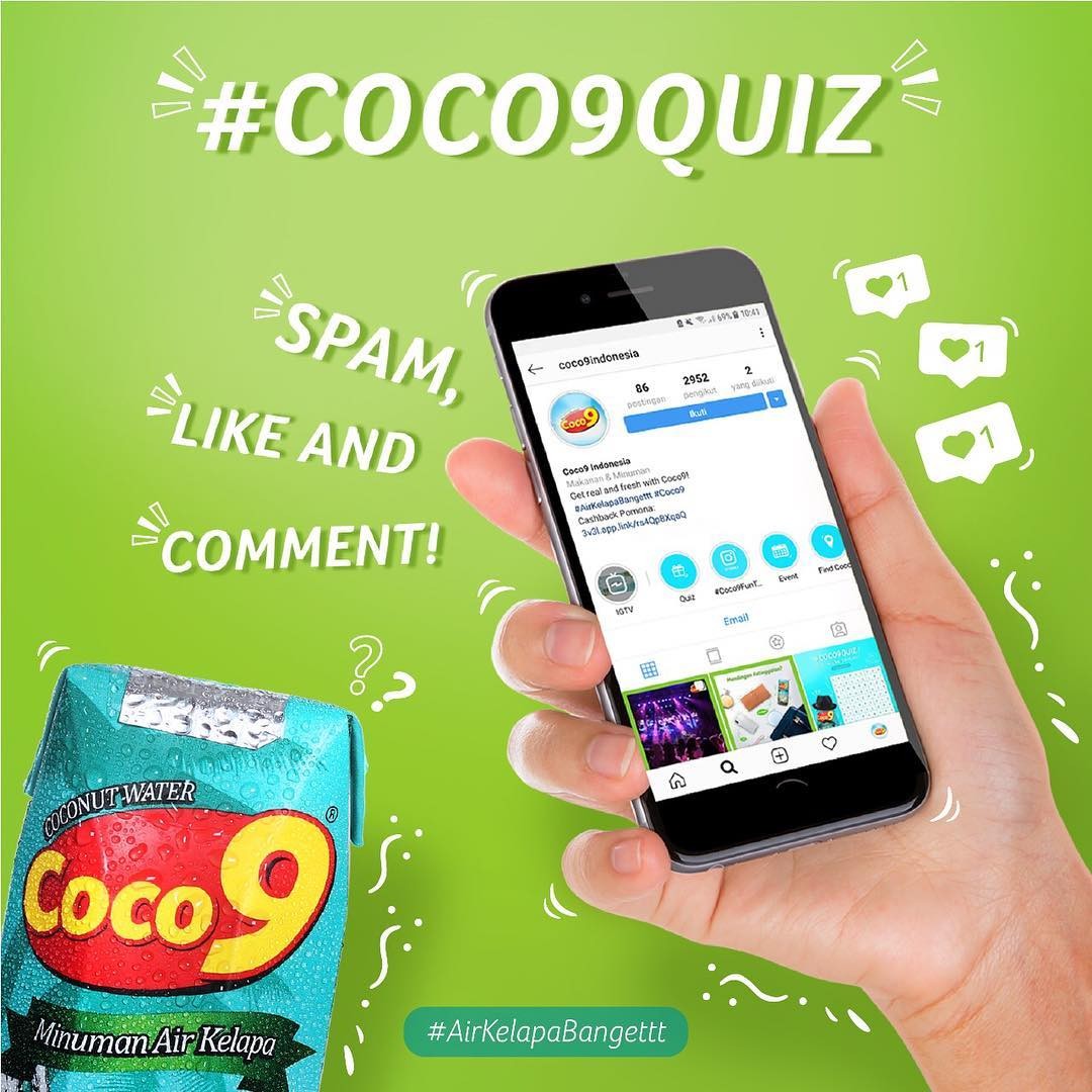 Kompetisi dari Coco9 Berhadiah saldo GoPay