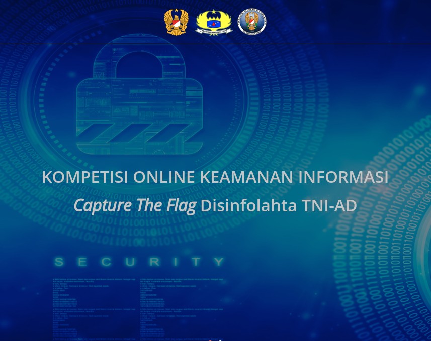 Capture The Flag HUT Disinfolahta TNI-AD