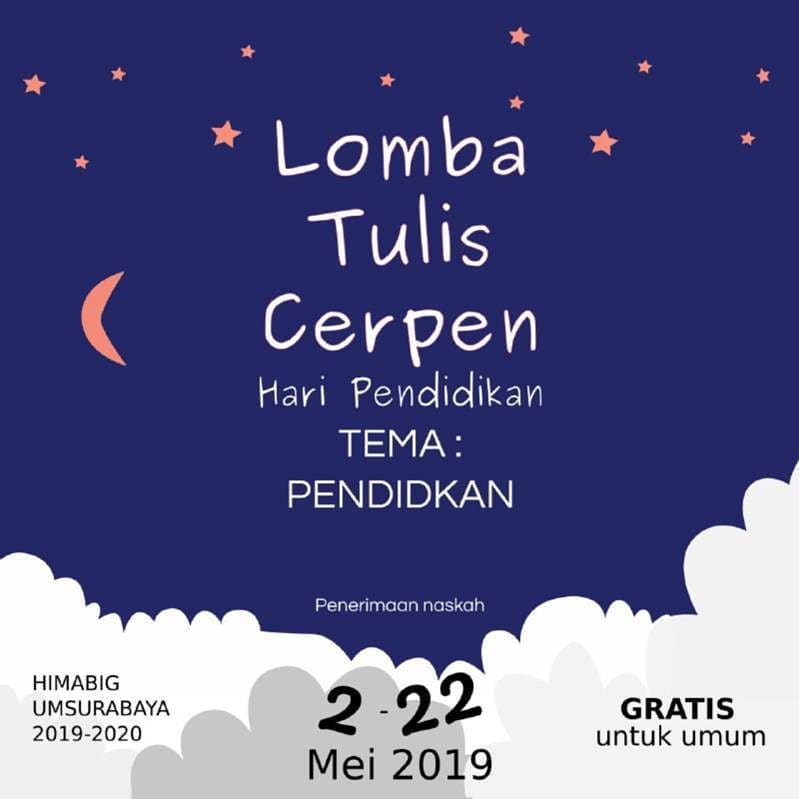 Lomba Tulis Cerpen hari Pendidikan dari Sobat Penulis