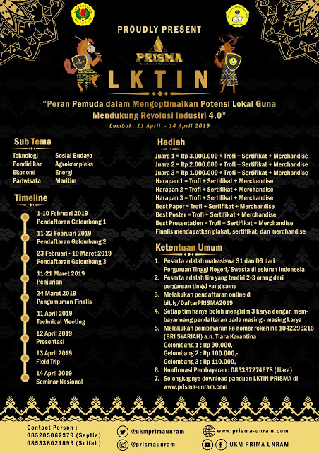 Lomba LKTI Nasional PRISMA 2019