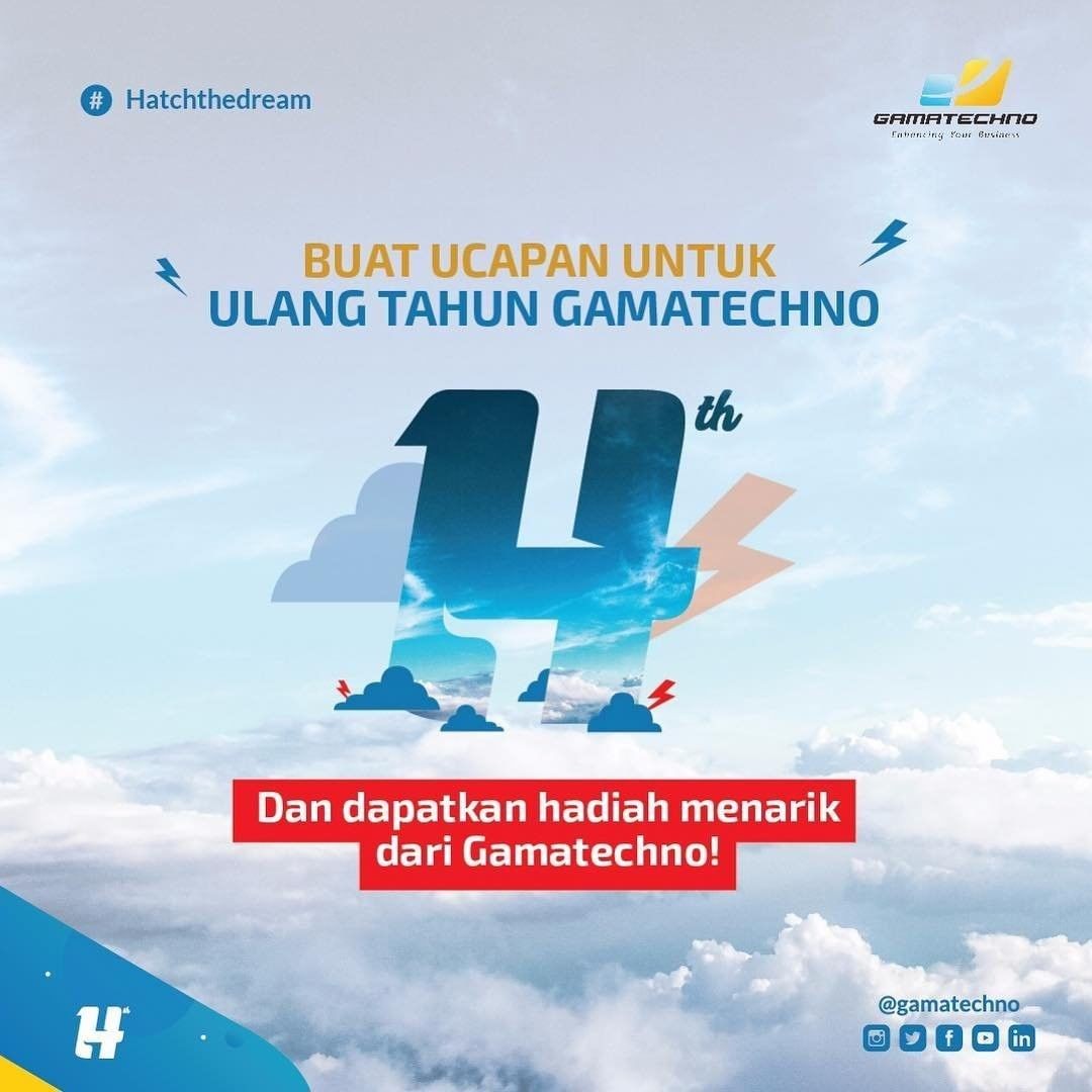 Buat Ucapan Ulang Tahun untuk Gamatechno dan Dapatkan Hadiah Menariknya