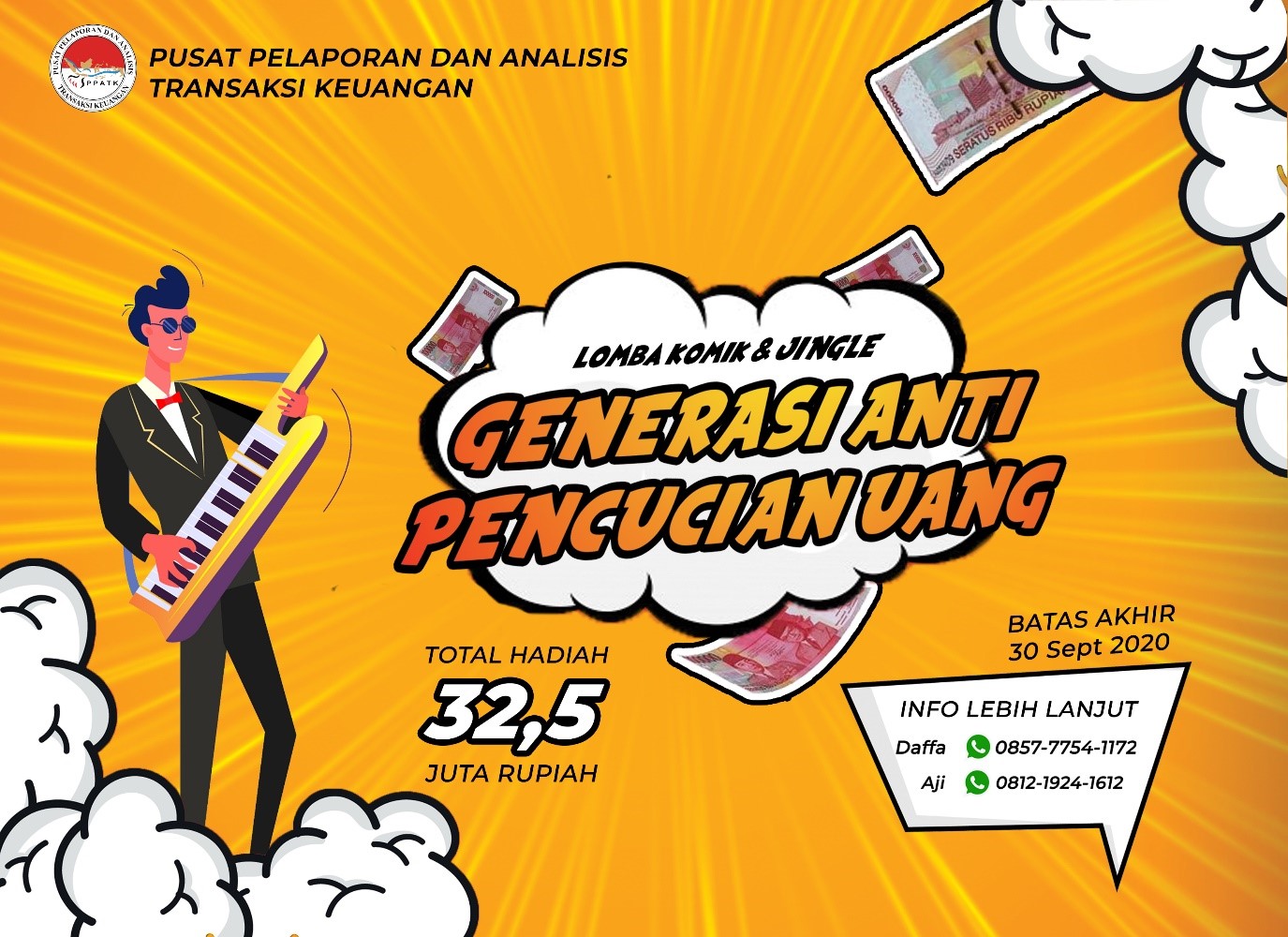 Komik  Jingle Competition Generasi Anti Pencucian Uang