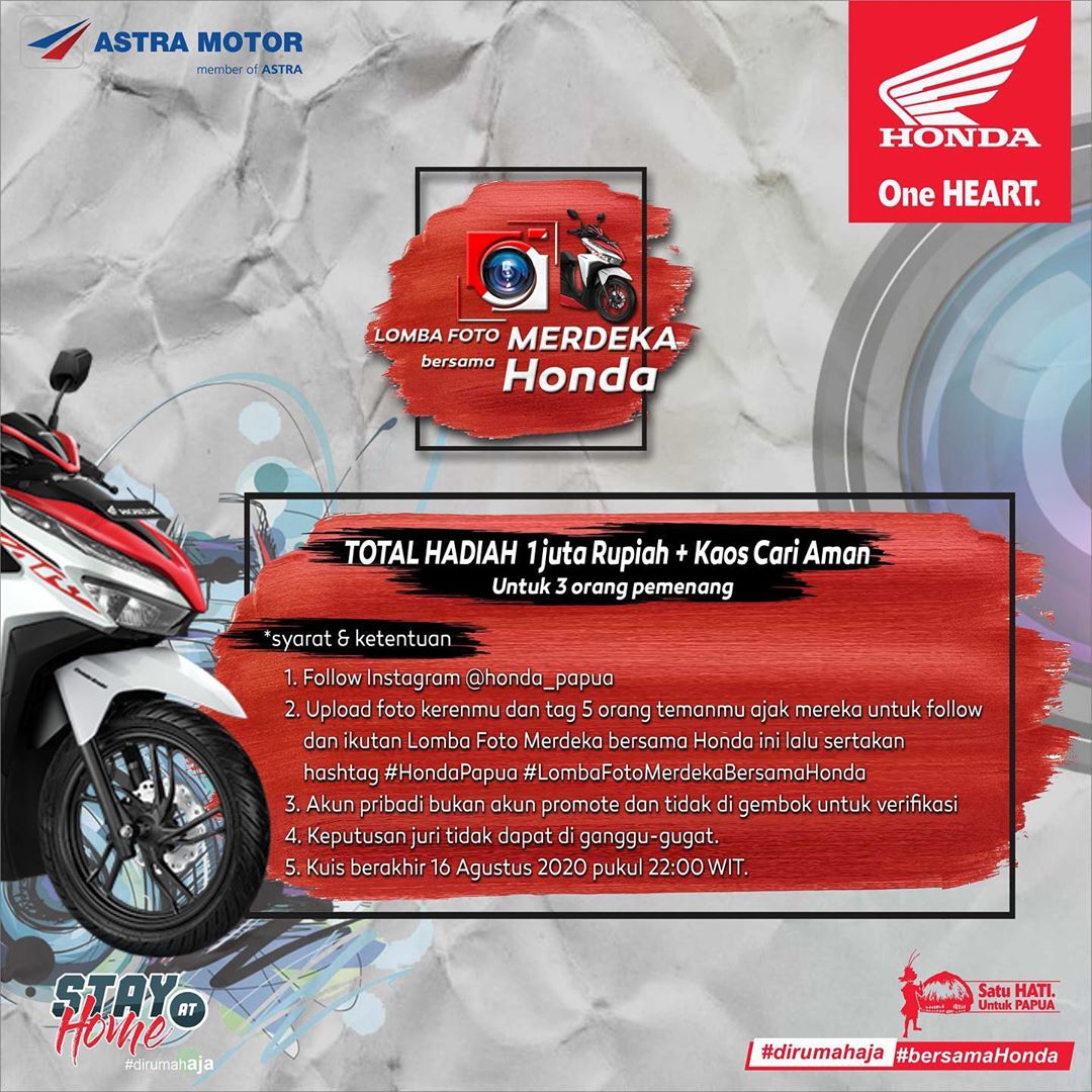 Lomba Foto Merdeka bersama Honda