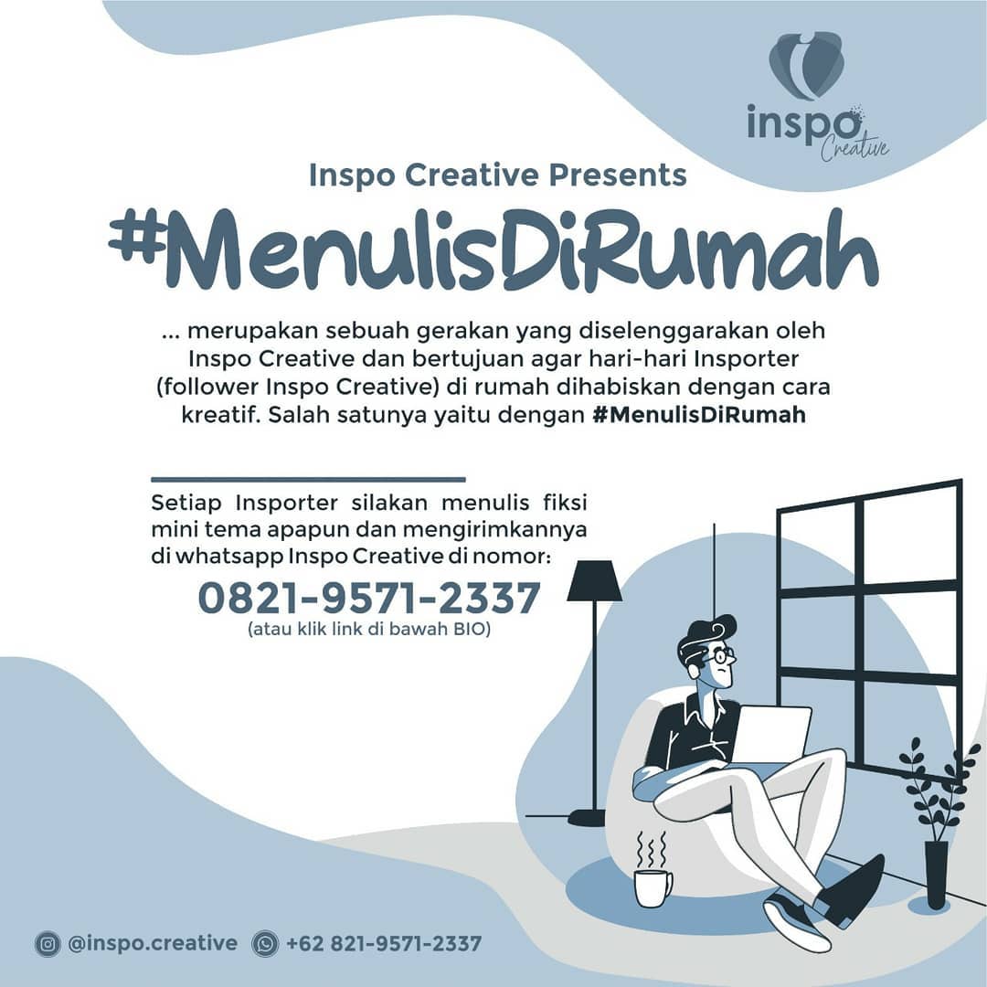 Kompetisi Menulis Di Rumah dari Inspo Creative Presents