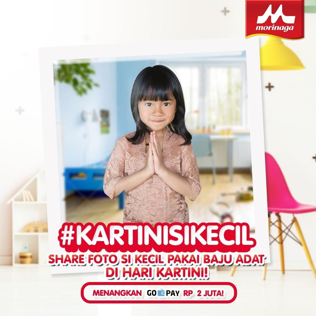 Upload ke Instagram Foto Kartini si Kecil dan Menangkan Go Pay Rp 2 Juta