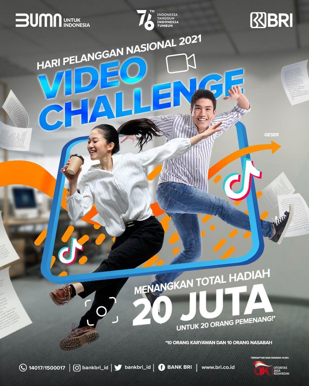 Lomba TikTok Hari Pelanggan Nasional 2021