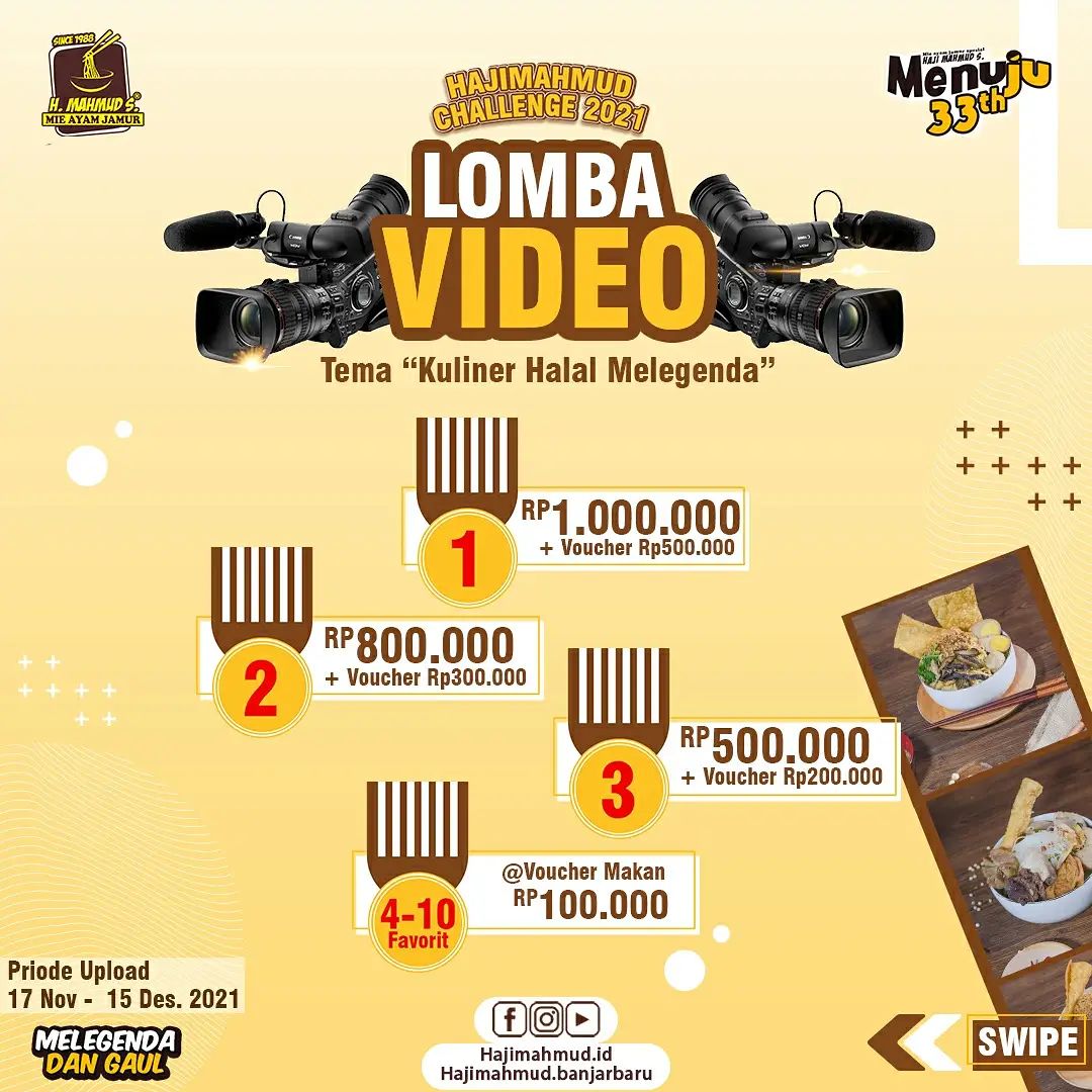 Lomba Video dari Haji Mahmud Challenge 2021