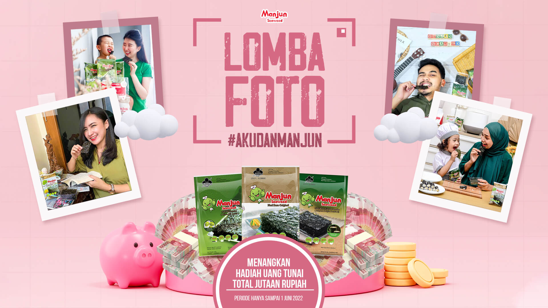 Lomba Foto AkuDanManjun Ada hadiah Uang Tunai Total Jutaan Rupiah