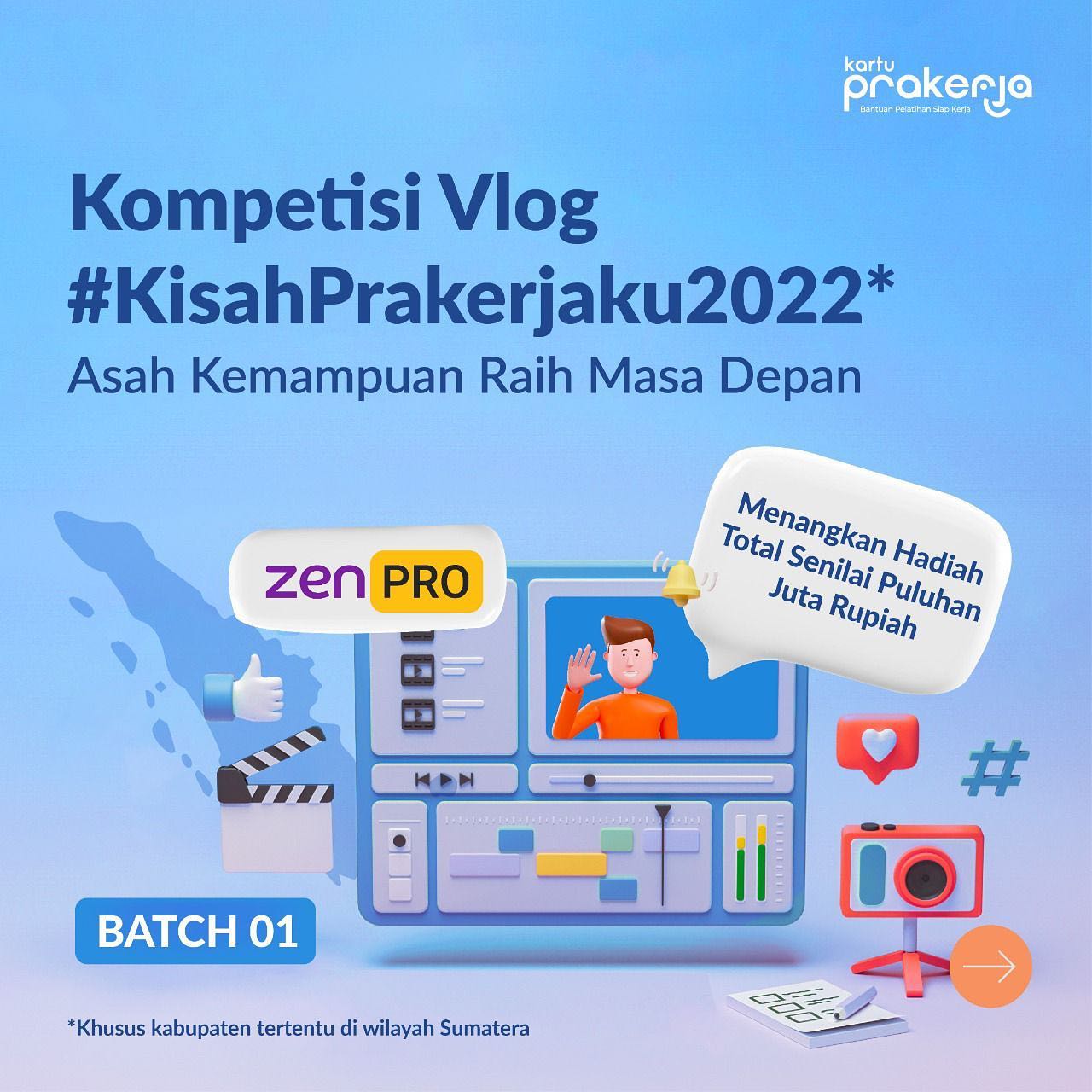 Kompetisi Vlog Kisah Prakerjaku 2022