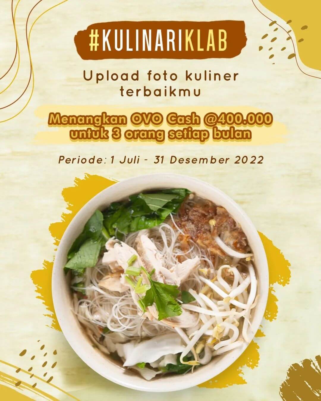 Menangkan OVO Cash Total Jutaan Rupiah Dengan Upload Foto Kuliner Terbaikmu