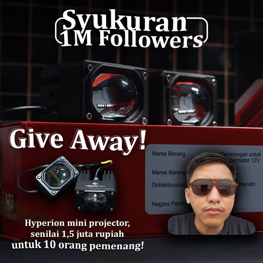 Syukuran 1 Juta Followers Instagram Ridwan Hanif Part 4