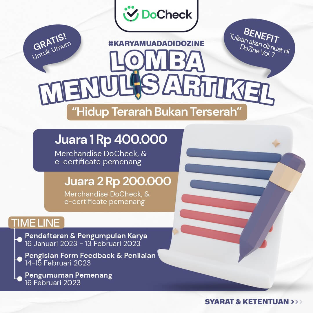 Lomba Menulis Artikel dari DoCheck