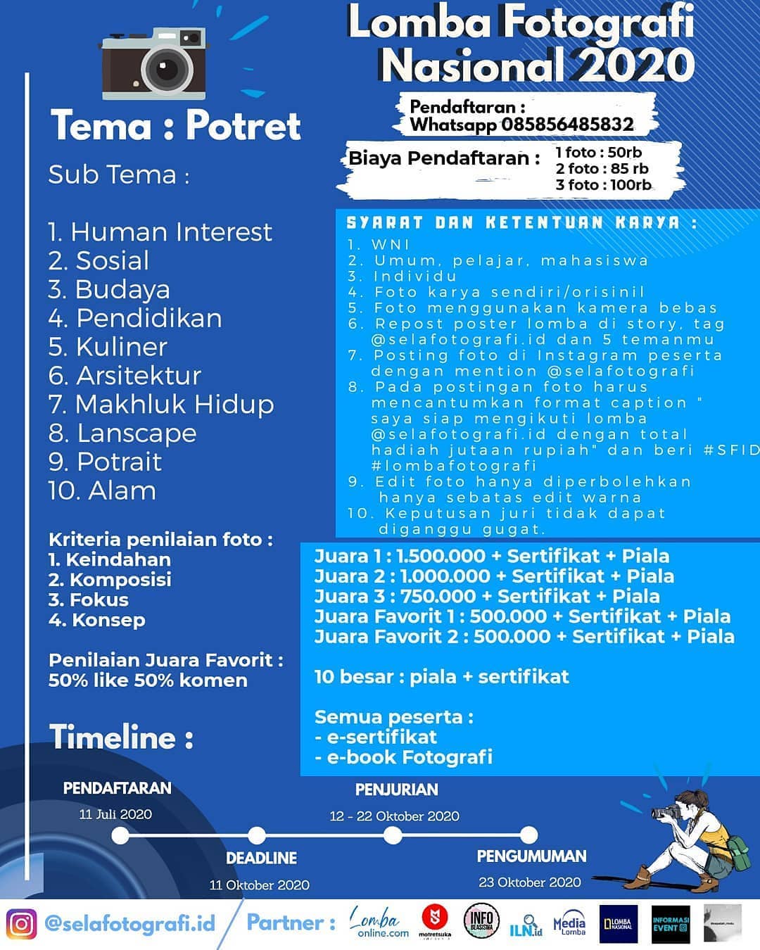 Lomba Fotografi Nasional dari SelaFotografi.id