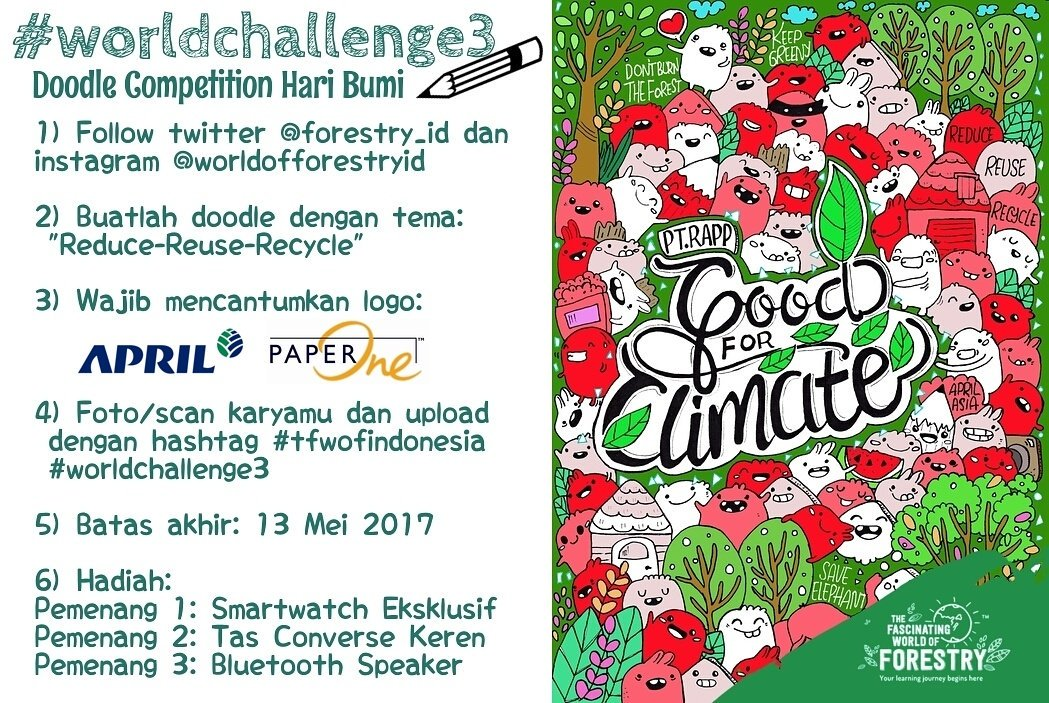 Doodle Competition Hari Bumi