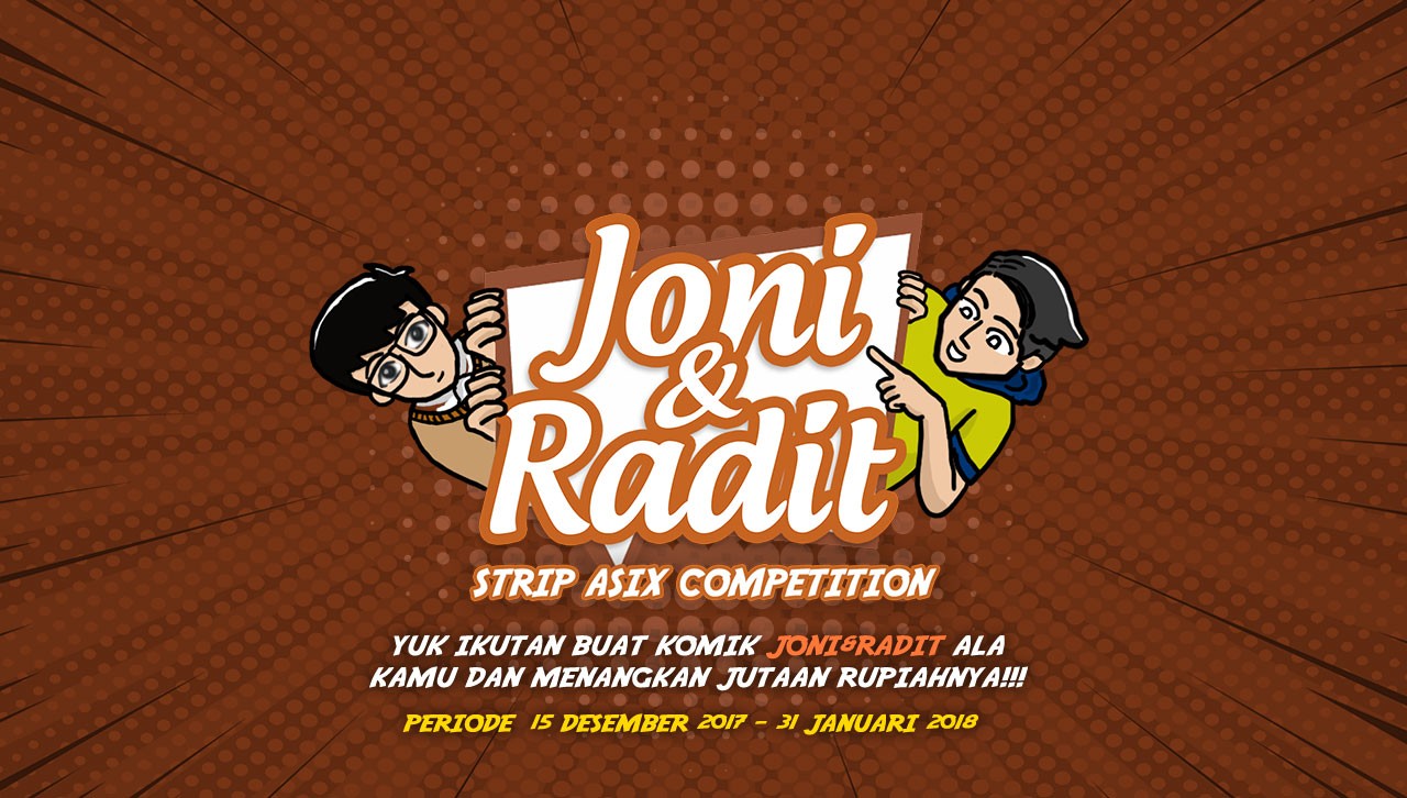 Joni dan Radit Strip Comic Competition