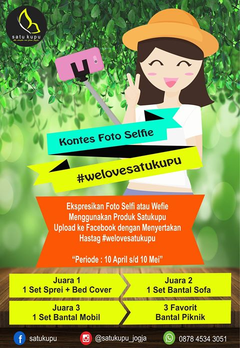 Kontes Foto Selfie dan Wefie Satukupu