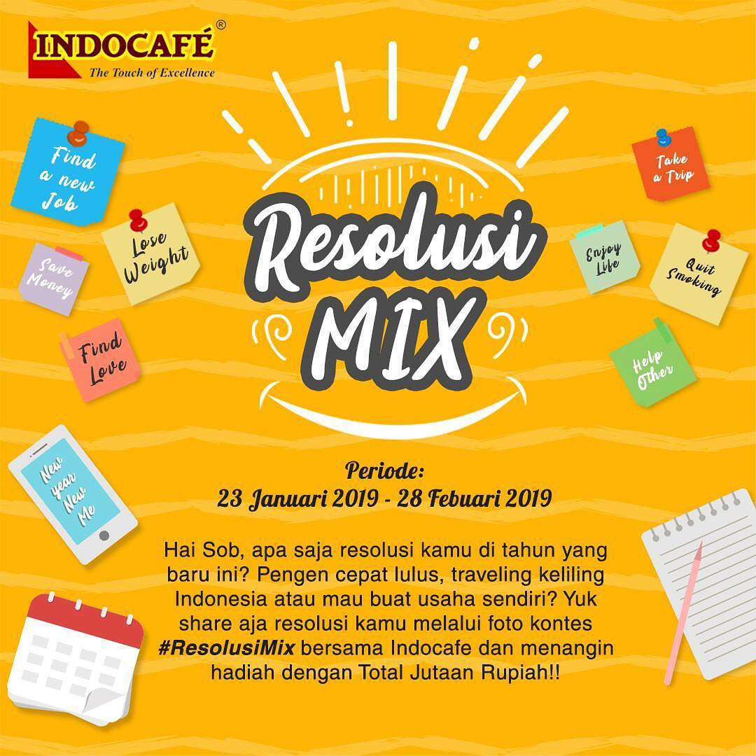 Kompetisi ResolusiMix dari Indocafe