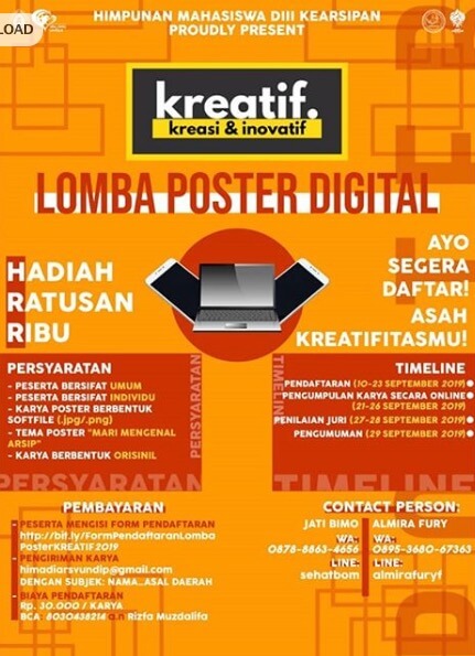 Lomba Poster Kreatif (Kreasi dan Inovatif)