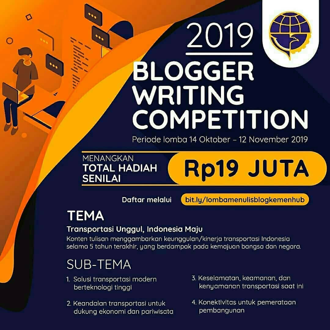 Lomba Menulis Blog dari Kemenhub