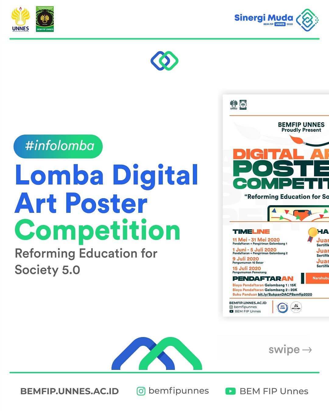 Lomba Digital Art Poster Competition dari Bemfipunnes