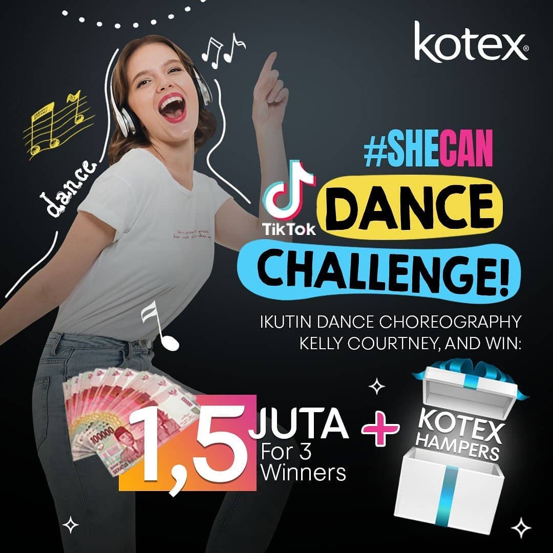 SheCan TikTok Dance Competition dari Kotek