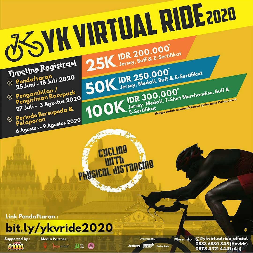 Yogyakarta Virtual Ride 2020