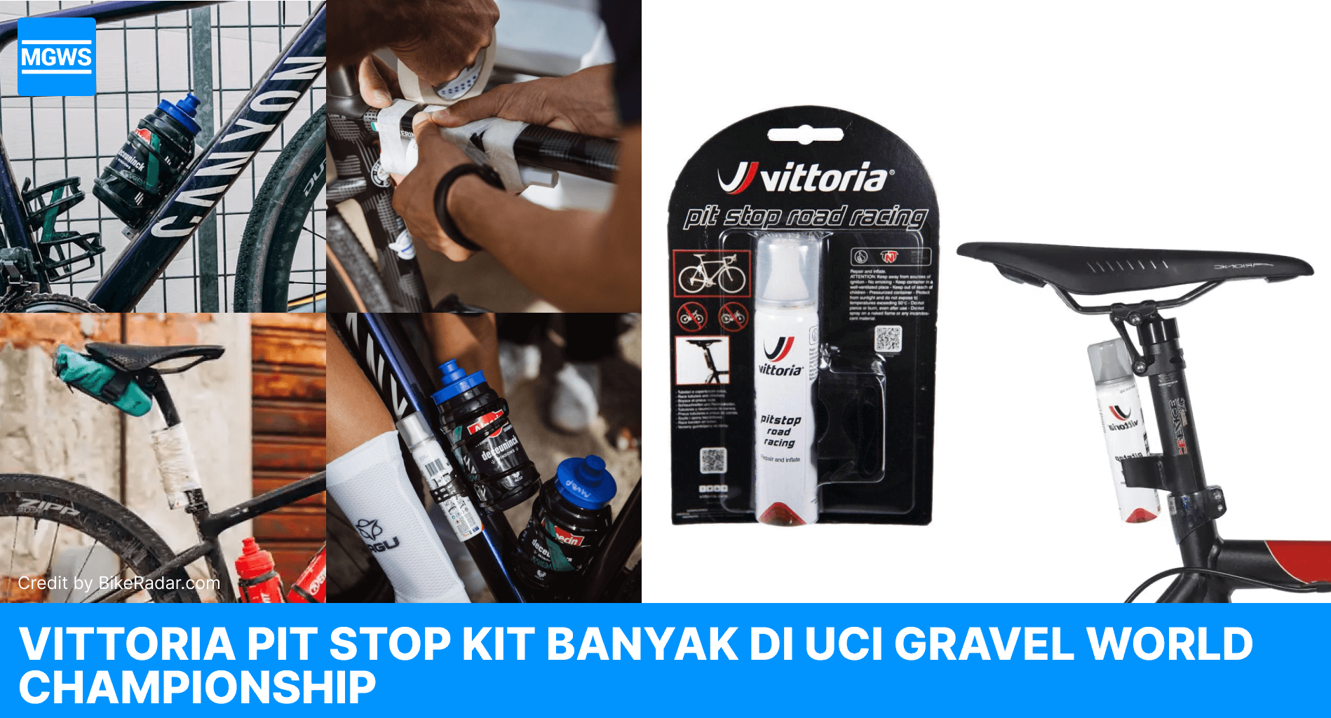 Apa Itu Vittoria PitStop Kit Yang Sering Kita Lihat di UCI Gravel World Championship 2022