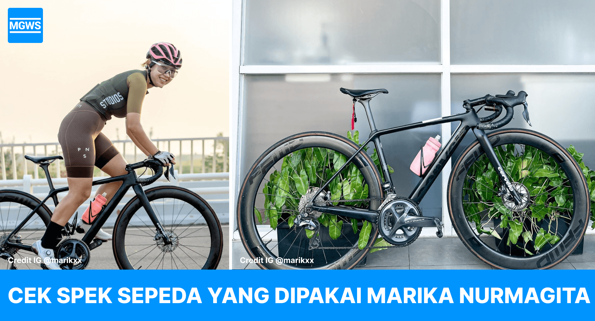 Cek Spek Sepeda Cervelo R5 Yang Dipakai Marika Nurmagita