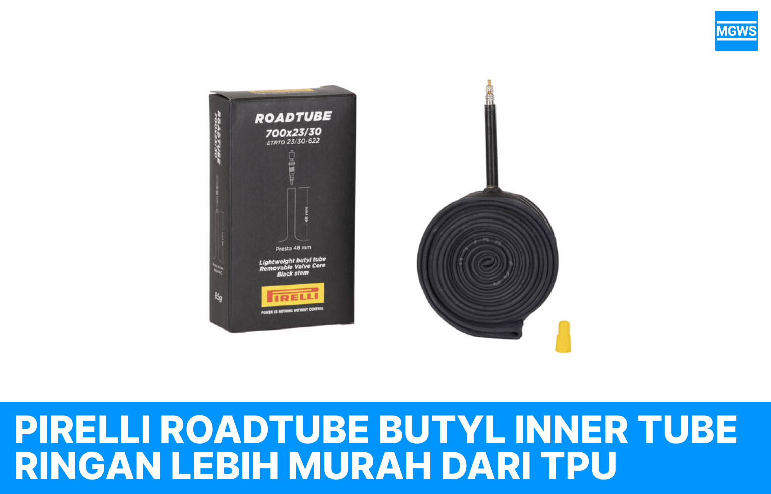 Pirelli RoadTUBE Opsi Butyl Inner Tube Ringan Lebih Murah dari TPU