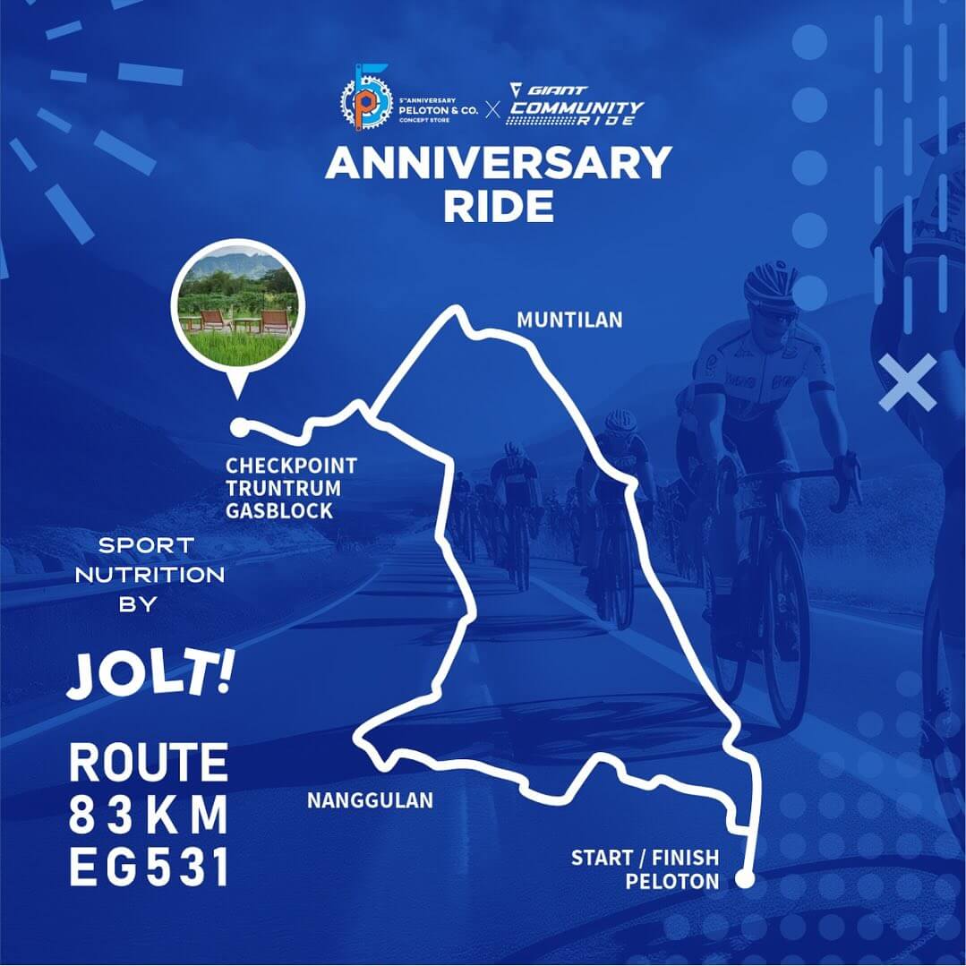 Peloton.co Jogja 5th Aniversary Ride