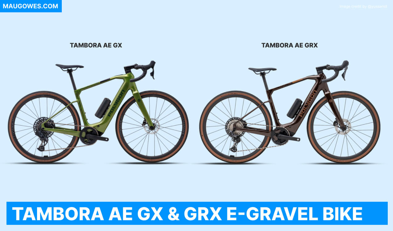 Polygon Tambora AE GX dan AE GRX E-Bike Gravel dari Polygon