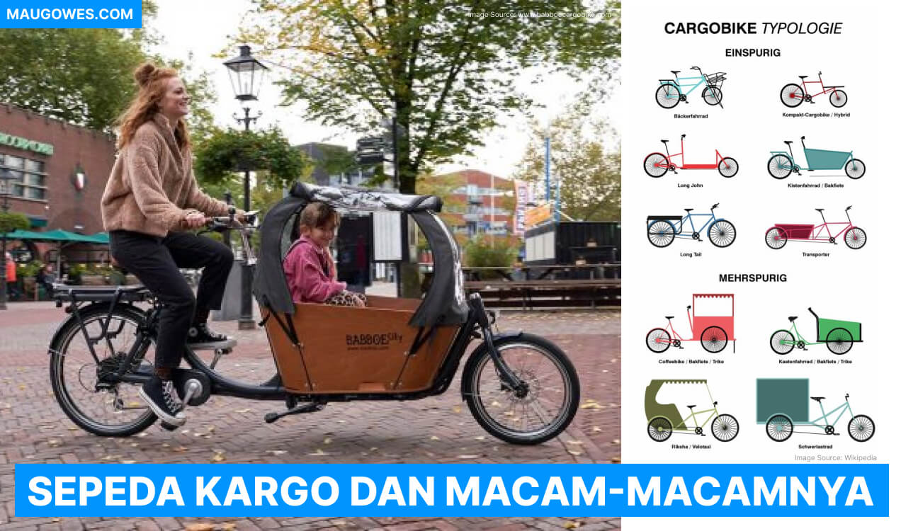 Sepeda Kargo dan Berbagai Macamnya