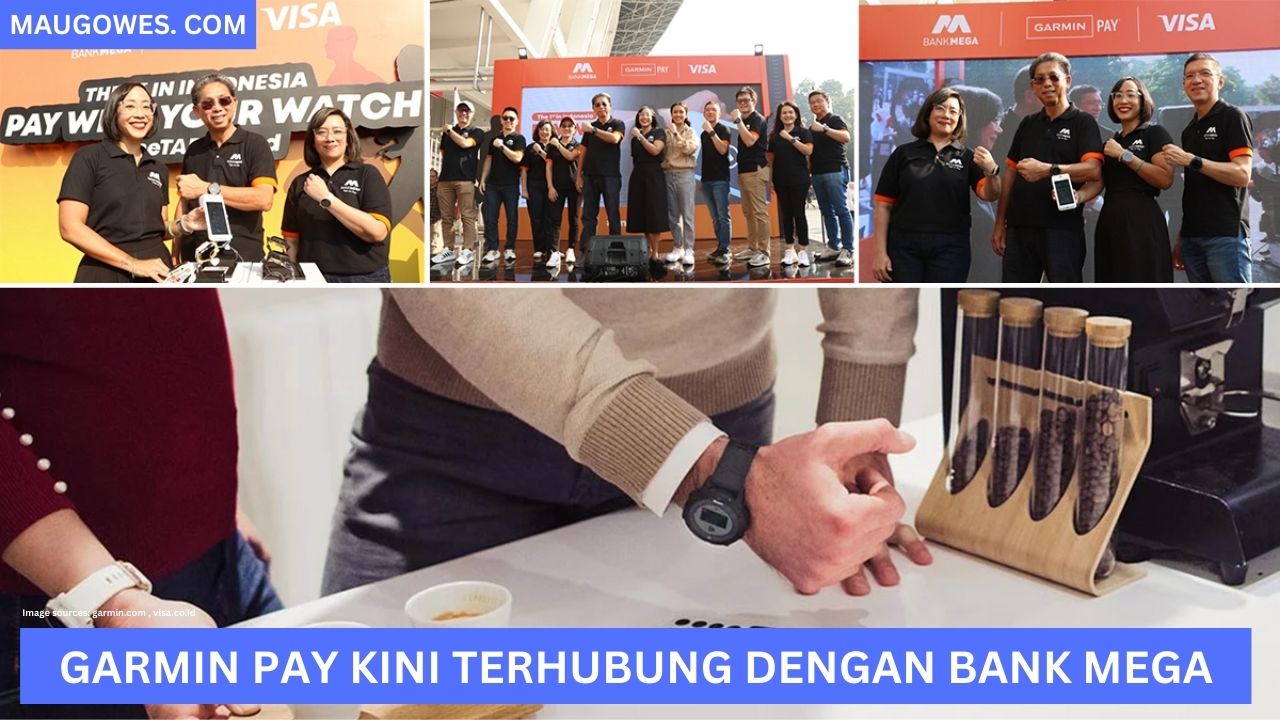 Garmin Pay kini Bisa Bayar dari Jam Tangan dengan Bank Mega