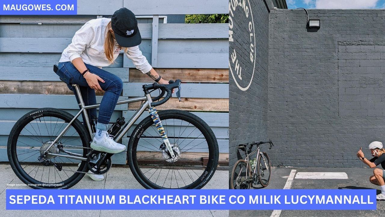 Bikecheck Sepeda Titanium BlackHeart Bike Co milik Lucy Mannall