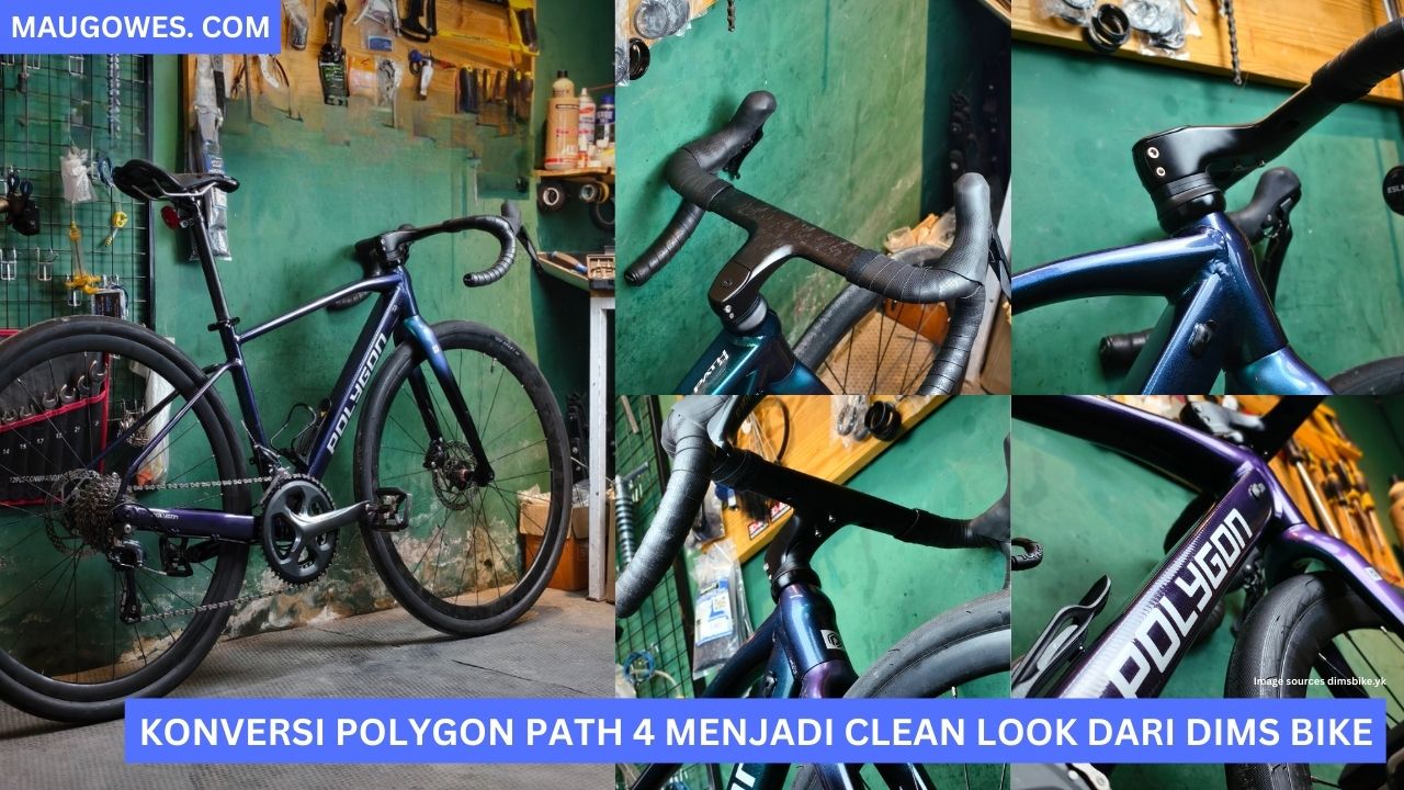 Konversi Polygon Path 4 Menjadi Clean Look oleh Dims Bike Yogyakarta