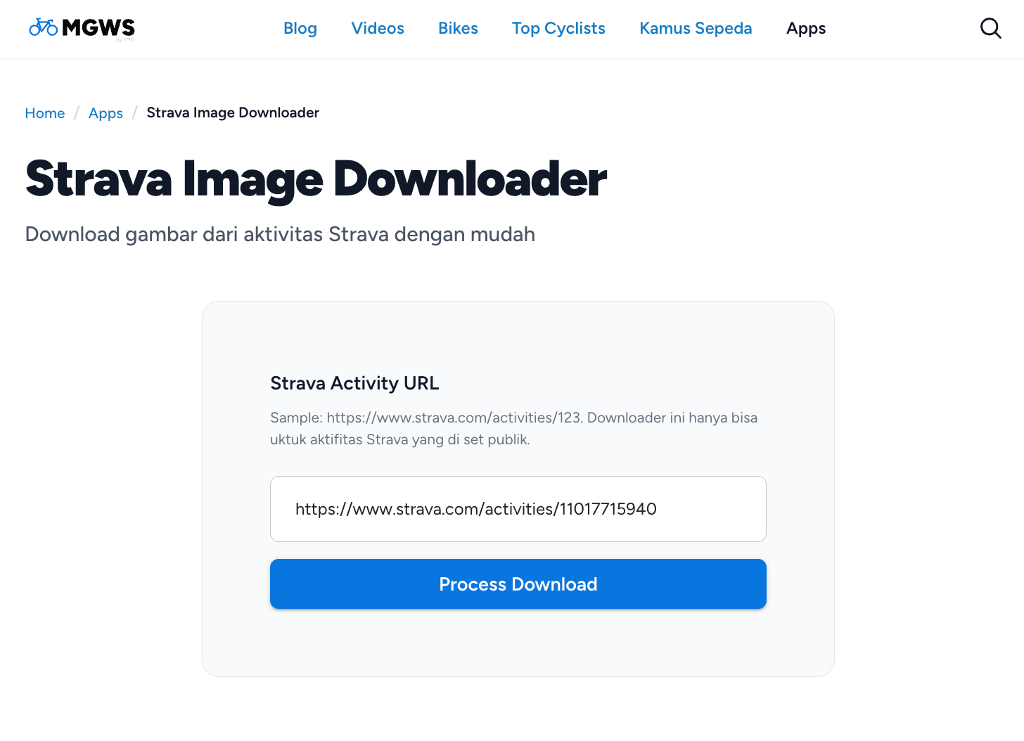 Strava Image Downloader: Bikin Mudah Download Gambar dari Strava