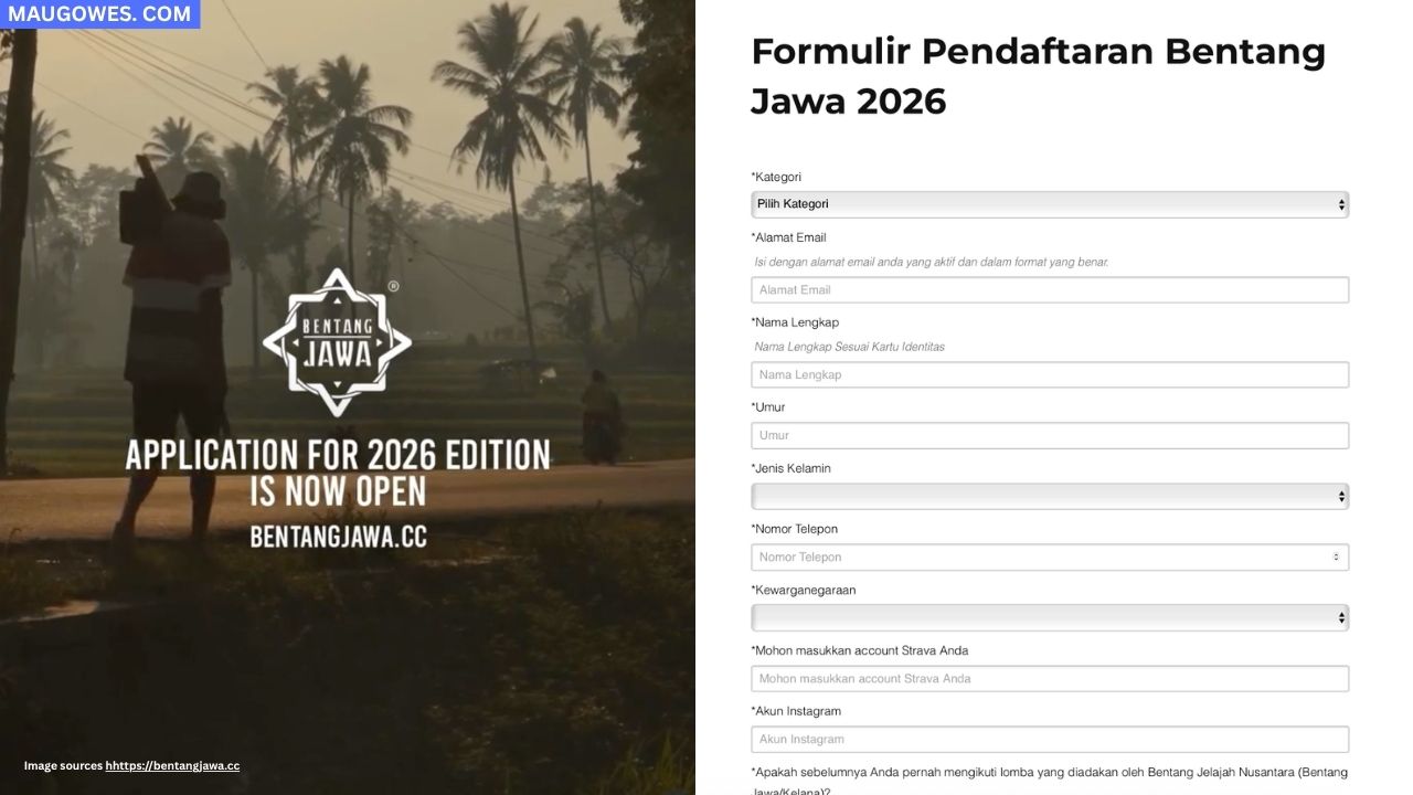 Pendaftaran Bentang Jawa 2026 Resmi Dibuka: Siapkan Mental dan Fisik untuk Menjelajah Pulau Jawa!