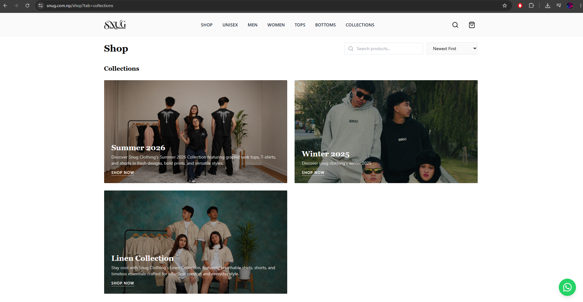 Clothing Store Website — image 2