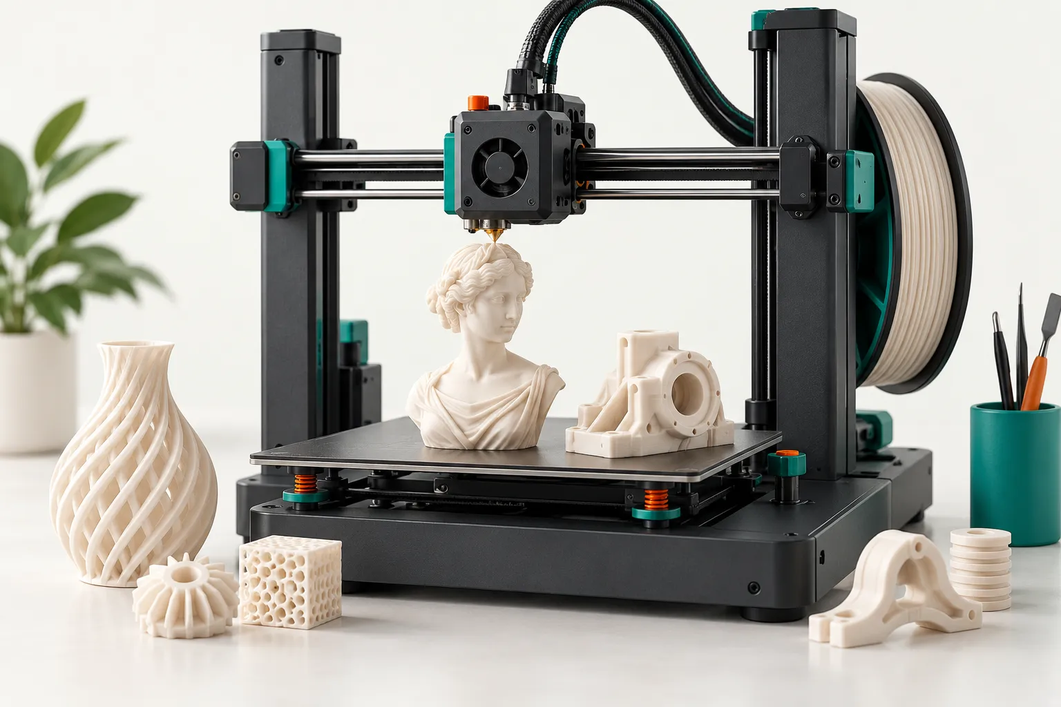 พิมพ์ 3 มิติ FDM และ Resin — 3D Printing