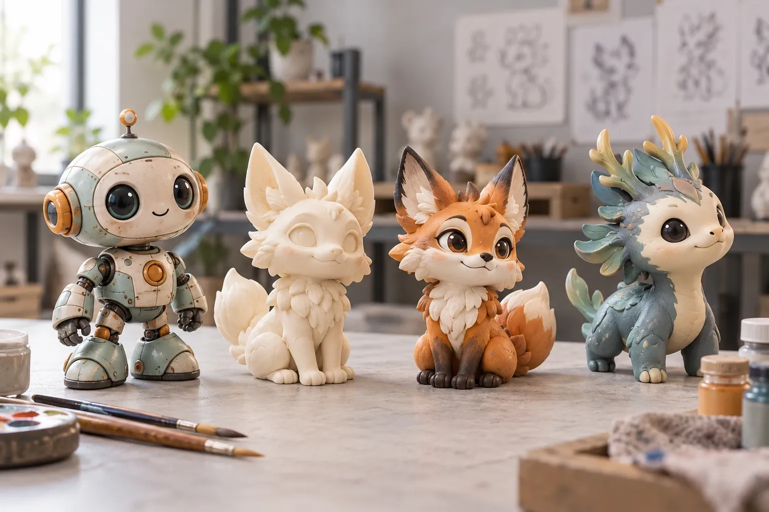 ผลิต Art Toy ฟิกเกอร์ และตุ๊กตาตามแบบ
